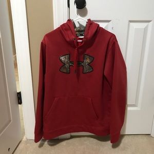 Drop Red Under Armour Sweatshirt